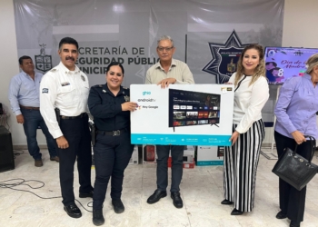 RECONOCEN A MAMÁS DE SEGURIDAD PÚBLICA MUNICIPAL DE CAJEME CON EMOTIVO CONVIVIO
