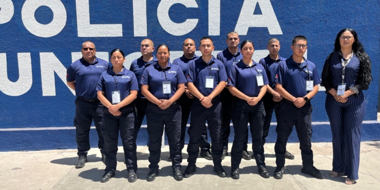 CADETES DE LA ACADEMIA DE POLICÍA MUNICIPAL DE CAJEME REALIZAN RECORRIDO POR ÁREAS OPERATIVAS DE LA SSPM