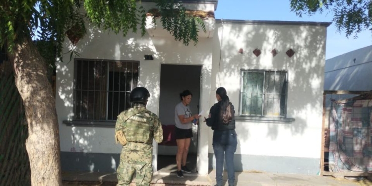 REFUERZAN VÍNCULO CON LA CIUDADANÍA MEDIANTE OPERATIVO DE PROXIMIDAD SOCIAL EN ZONA SUR-ORIENTE DE CIUDAD OBREGÓN