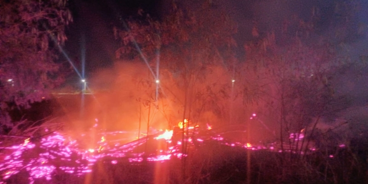 BOMBEROS DE CAJEME HACE UN LLAMADO A LA CIUDADANÍA A NO PRENDER FUEGO EN LUGARES AL AIRE LIBRE