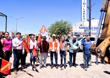 JAVIER LAMARQUE DA BANDERAZO A NUEVA OBRA QUE TRANSFORMARÁ LA MOVILIDAD AL SUR DE CAJEME