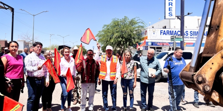 JAVIER LAMARQUE DA BANDERAZO A NUEVA OBRA QUE TRANSFORMARÁ LA MOVILIDAD AL SUR DE CAJEME