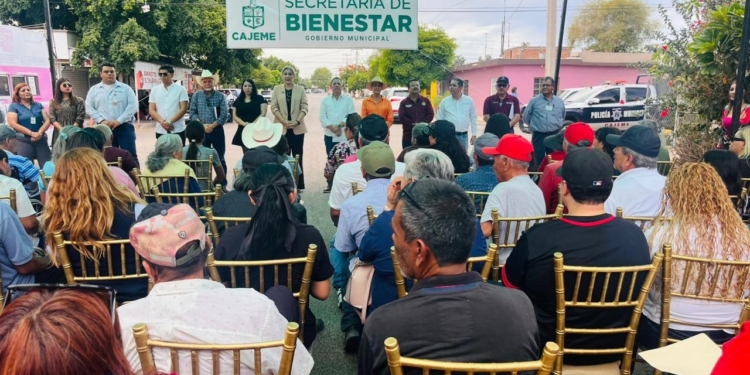 BENEFICIAN A FAMILIAS CAJEMENSES A TRAVÉS DE LA OCTAVA JORNADA BIENESTAR EN TU COLONIA