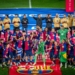 BARCELONA CELEBRÓ LA CONQUISTA DEL TÍTULO DE LIGA DE ESPAÑA