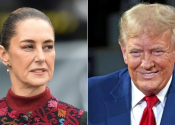 SHEINBAUM SOSTIENE LLAMADA CON TRUMP; ACUERDAN TRABAJAR PARA MEJORAR BALANCE COMERCIAL