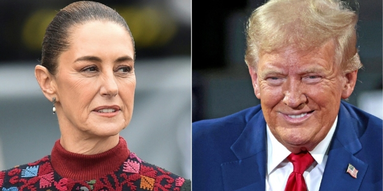 SHEINBAUM SOSTIENE LLAMADA CON TRUMP; ACUERDAN TRABAJAR PARA MEJORAR BALANCE COMERCIAL