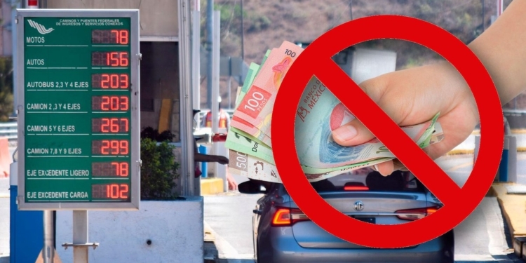 CAPUFE DEJARÁ DE ACEPTAR EFECTIVO EN CASI TODAS SUS CASETAS