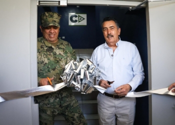 INAUGURA PRESIDENTE LAMARQUE NUEVA ÁREA DEL CENTRO DE MANDO Y CONTROL (C2) DE LA SECRETARÍA DE SEGURIDAD PÚBLICA MUNICIPAL DE CAJEME