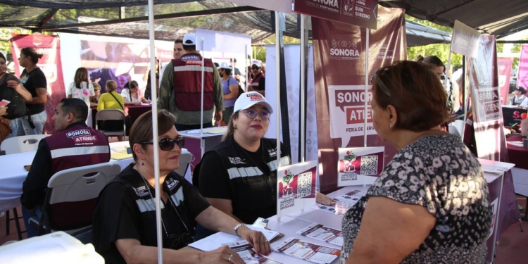 GOBERNADOR DURAZO LLEVA FERIA DE SERVICIOS GRATUITOS ‘SONORA ATIENDE’ A ALTARES