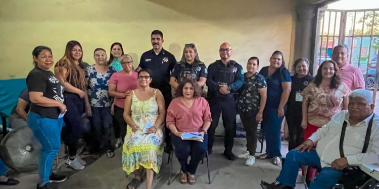 INSTALAN COMITÉ DE SEGURIDAD VECINAL EN LA COLONIA AMANECERES A TRAVÉS DE POLICÍA COMUNITARIO EN CAJEME