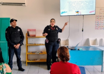 IMPARTE PROGRAMAS PREVENTIVOS DE CAJEME PLÁTICA SOBRE PREVENCIÓN DEL ABUSO INFANTIL EN JARDÍN DE NIÑOS DE BÁCUM