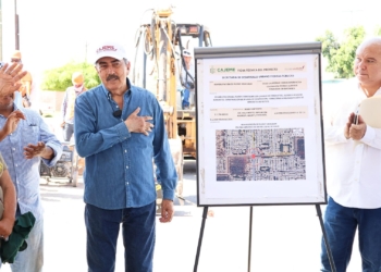 JAVIER LAMARQUE DA BANDERAZO A OBRA DE REHABILITACIÓN DE PUENTE VEHICULAR EN ESPERANZA