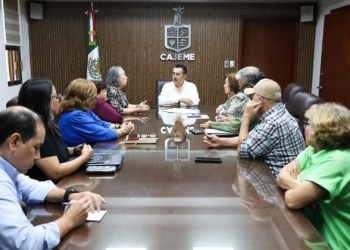 JAVIER LAMARQUE, PRESIDENTE DE CAJEME, FIRMA ACUERDO HISTÓRICO CON JUBILADOS Y PENSIONADOS DEL MUNICIPIO