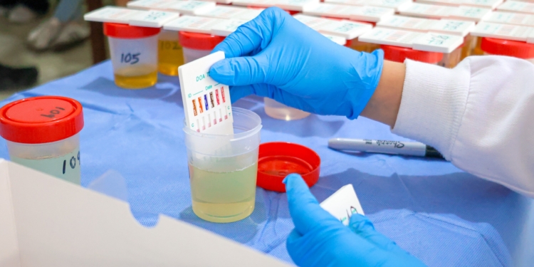 APLICAN EXÁMENES TOXICOLÓGICOS A PERSONAL OPERATIVO DE SEGURIDAD PÚBLICA DE CAJEME