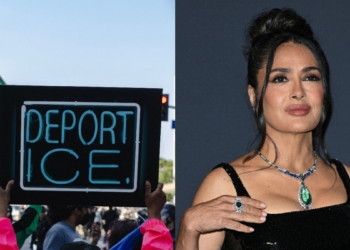 SALMA HAYEK COMPARTE RECOMENDACIONES PARA LATINOS EN CASO DE ENCUENTROS CON ICE