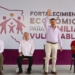 JAVIER LAMARQUE ACOMPAÑA AL GOBERNADOR ALFONSO DURAZO EN LA ENTREGA DE TARJETAS DEL PROGRAMA FOMENTO ECONÓMICO PARA FAMILIAS VULNERABLES