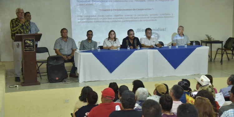 CAJEME SEDE DEL TALLER DE PROFESIONALIZACIÓN COOPERATIVA IMPARTIDO POR NACIONAL FINANCIERA Y FINABIEN