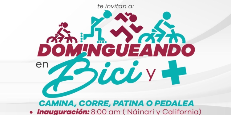 ¡LLEGA “DOMINGUEANDO EN BICI Y +” A CAJEME!