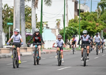 CON GRAN ENTUSIASMO INICIÓ EN CAJEME EL PROGRAMA ‘DOMINGUEANDO EN BICI Y +’