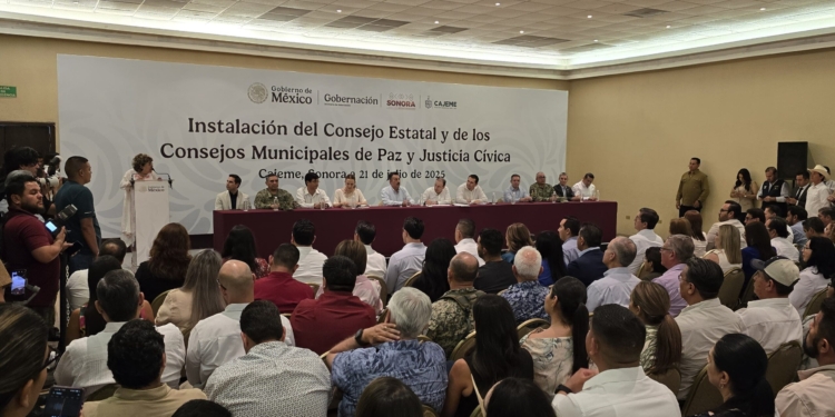 CAJEME SE SUMA A LA ESTRATEGIA NACIONAL DE CONSTRUCCIÓN DE PAZ