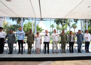GOBERNADOR DURAZO Y BÁRCENA REFUERZAN ESTRATEGIA DE PAZ EN CAJEME CON JORNADA DE DESARME Y REHABILITACIÓN DE ESPACIOS SEGUROS