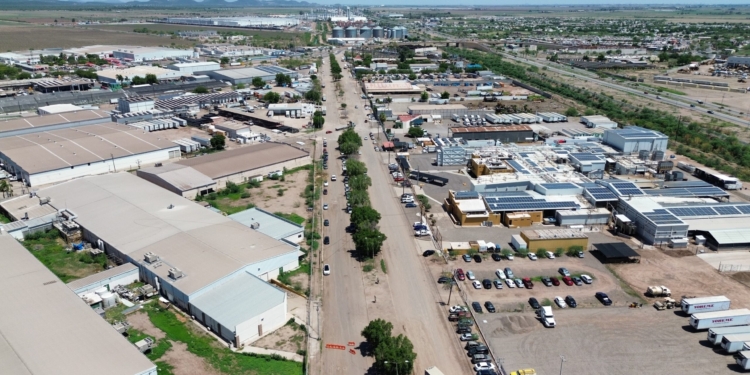GOBERNADOR DE SONORA ALFONSO DURAZO Y JAVIER LAMARQUE DAN INICIO CON LA RENOVACIÓN DEL PARQUE INDUSTRIAL DE CIUDAD OBREGÓN