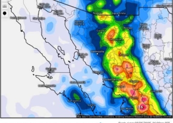 GOBIERNO DE SONORA INFORMA QUE EL FIN DE SEMANA PODRÍAN PRESENTARSE LLUVIAS EN LA ENTIDAD