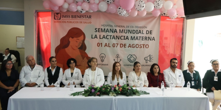 INFORMAN EN CAJEME SOBRE LA IMPORTANCIA DE LA LACTANCIA MATERNA