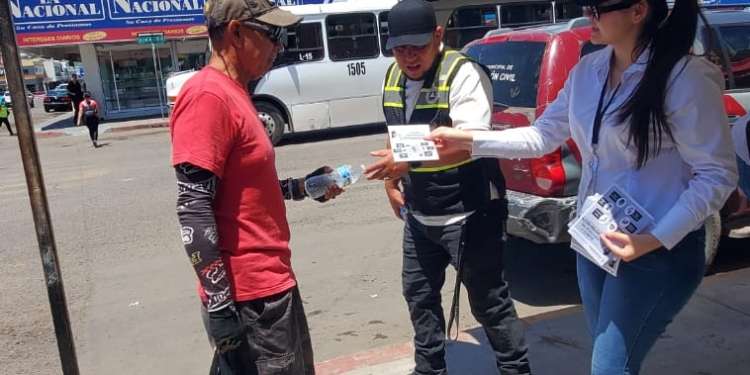 BRINDA GOBIERNO DE CAJEME PUNTOS DE HIDRATACIÓN EN EL CENTRO POR ALTAS TEMPERATURAS