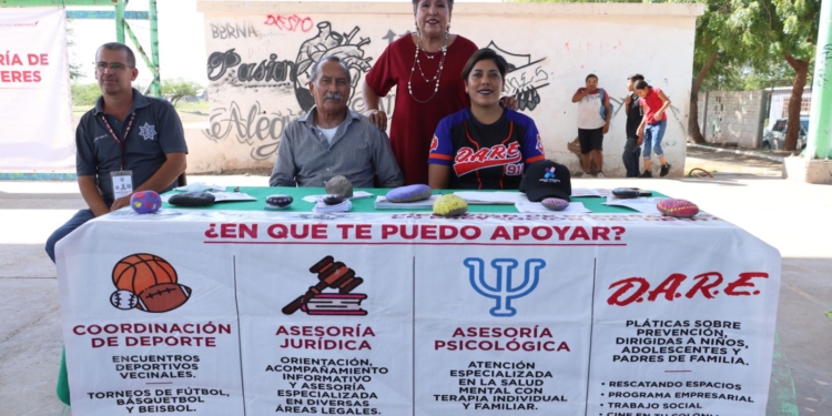 DAN INICIO CON EL PROGRAMA “RUTA DE LAS MUJERES” EN LA COLONIA BELTRONES