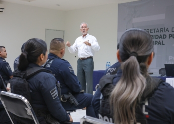 PERSONAL DE LA COMISIÓN ESTATAL DE DERECHOS HUMANOS CAPACITA A ELEMENTOS DE LA SSPM