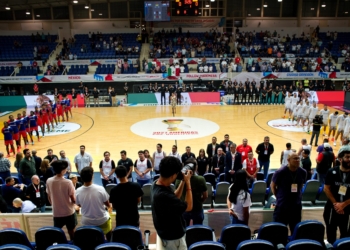 INAUGURA JAVIER LAMARQUE TORNEO “FIBA WORLD CUP PREQUALIFIERS CAJEME 2025”