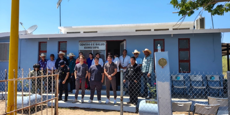 GOBIERNO DE CAJEME REALIZA REAPERTURA DE LA CASA DE LA SALUD EN CUMURIPA