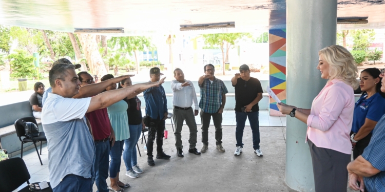 TOMA DE PROTESTA DEL CONSEJO DE CONTRALORÍA SOCIAL EN PARQUE INFANTIL OSTIMURI Y LAGUNA DEL NÁINARI