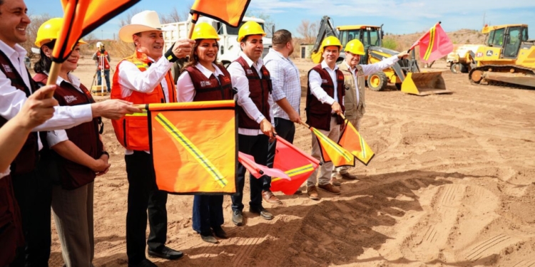 GOBERNADOR DURAZO ARRANCA CONSTRUCCIÓN DE MIL 450 CASAS EN HERMOSILLO DEL PROGRAMA DE VIVIENDA PARA EL BIENESTAR