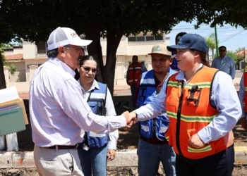 SUPERVISA JAVIER LAMARQUE CONSTRUCCIÓN DE COLECTOR URBIS-MISIONEROS QUE DARÁ SERVICIO A SECTOR SUR PONIENTE DE LA CIUDAD