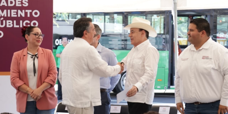 CAJEME RECIBE 31 NUEVAS UNIDADES DE TRANSPORTE PÚBLICO