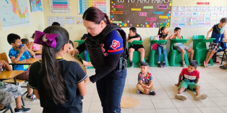 CONCLUYE CON ÉXITO CAMPAMENTO RECREATIVO DE PROGRAMAS PREVENTIVOS DE LA SSPM EN EL EJIDO 31 DE OCTUBRE (CAMPO 16)