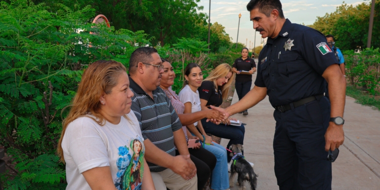 FORTALECEN VÍNCULO CON CIUDADANÍA A TRAVÉS DEL PROGRAMA POLICÍA COMUNITARIO EN LA COLONIA LAS MISIONES