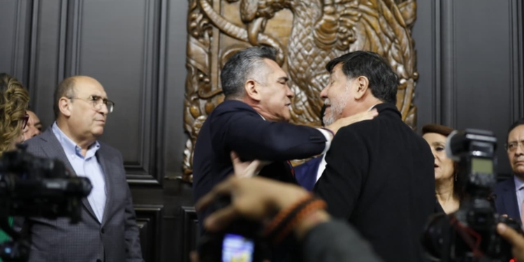 SHEINBAUM HABLA SOBRE PELEA ENTRE ALEJANDRO MORENO Y FERNÁNDEZ NOROÑA EN LA PERMANENTE