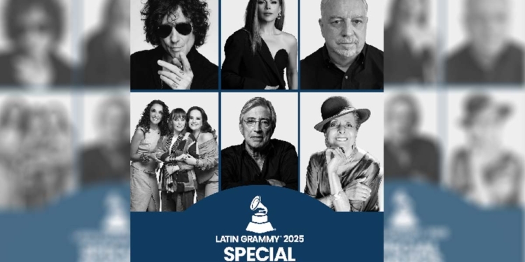 BUNBURY, PANDORA Y MÁS RECIBIRÁN PREMIO A LA EXCELENCIA MUSICAL LATIN GRAMMY 2025