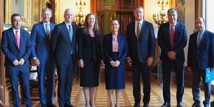 WALMART SE COMPROMETE A SUMARSE AL PLAN MÉXICO: SHEINBAUM TRAS REUNIÓN