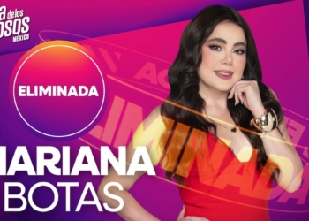 MARIANA BOTAS ES LA QUINTA ELIMINADA DE LA CASA DE LOS FAMOSOS MÉXICO