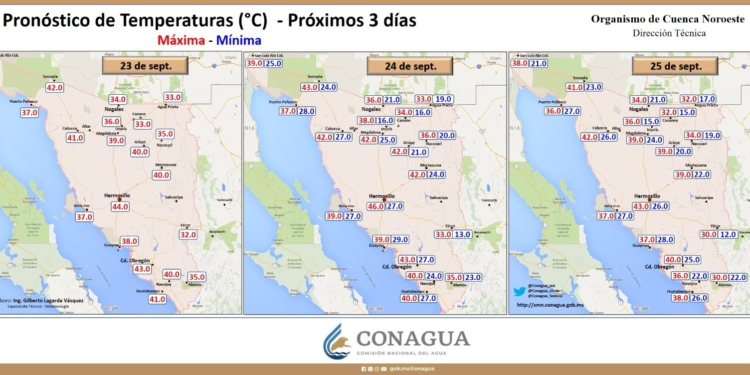 GOBIERNO DE SONORA INVITA A LA POBLACIÓN A MANTENER MEDIDAS PREVENTIVAS POR ALTAS TEMPERATURAS