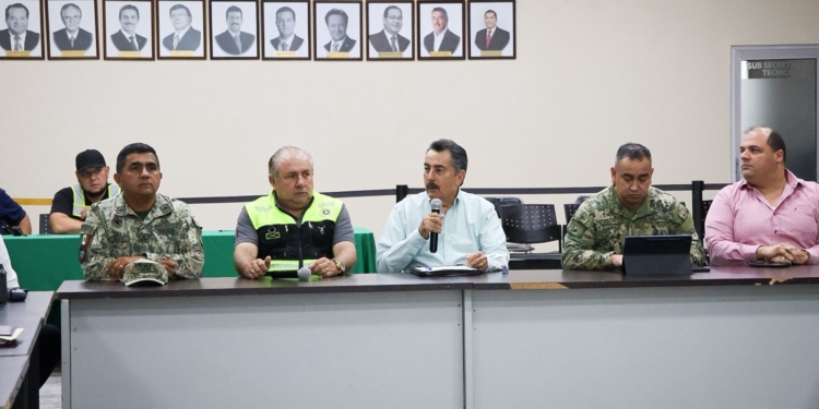 INSTALAN COMITÉ DE OPERACIÓN DE EMERGENCIA (COE) POR HURACÁN «LORENA»