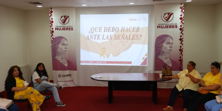 IMPARTE GOBIERNO DE CAJEME TALLER SOBRE GESTIÓN EMOCIONAL Y PREVENCIÓN DEL SUICIDIO