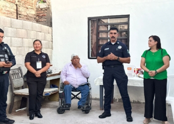 VECINAS Y VECINOS DE LA VALLE VERDE SE REÚNEN CON AUTORIDADES DE LA SSPM EN ENCUENTRO DE POLICÍA COMUNITARIO