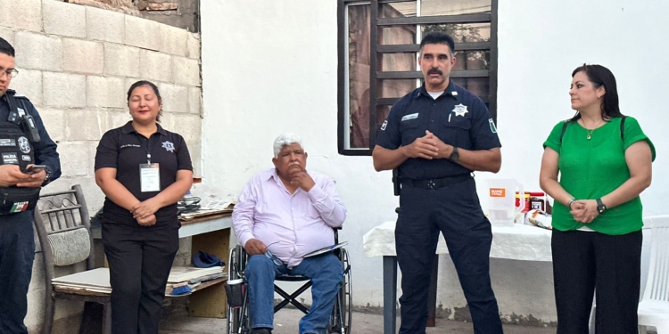 VECINAS Y VECINOS DE LA VALLE VERDE SE REÚNEN CON AUTORIDADES DE LA SSPM EN ENCUENTRO DE POLICÍA COMUNITARIO