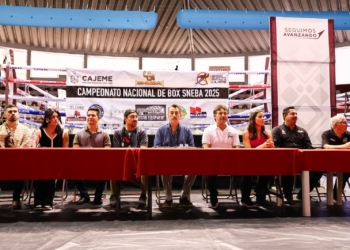INAUGURA JAVIER LAMARQUE CAMPEONATO NACIONAL DE BOX AMATEUR SNEBA-WBC 2025