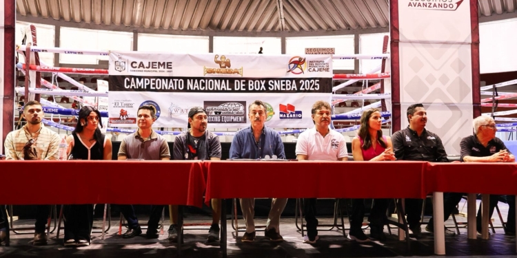 INAUGURA JAVIER LAMARQUE CAMPEONATO NACIONAL DE BOX AMATEUR SNEBA-WBC 2025
